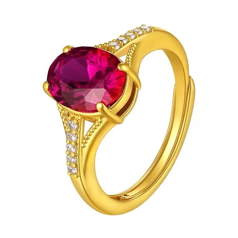 gold ruby ring