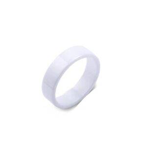 white ceramic ring